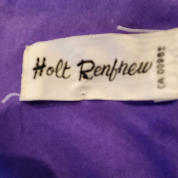 Vintage Purple Sweatheart Prom Dress with Rouching at Bodice - Picture 6 of 8